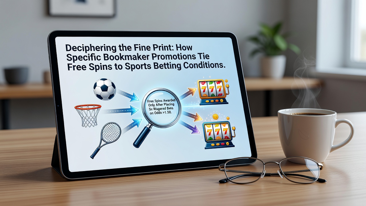 Close-up of terms and conditions document highlighting sports betting obligations for casino bonuses